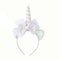 White Unicorn Headband